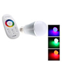 E27 6W 500-600LM RGB Light LED Ball Bulb (85-265V)