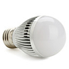E27 6W 520LM Warm White and Natural White Light LED Ball Bulb (85-265V)