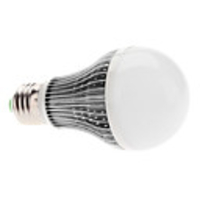 E27 6W 600-700LM 6000-6500K Natural White Light LED Ball Bulb (85-265V)