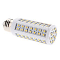 E27 6W 96x3528 SMD 580-610LM 2700-3200K Warm White Light LED Corn Bulb (110V)