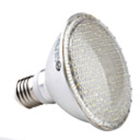 E27 7W 120-LED 600LM 6000-6500K White Light LED Bulb (180-250V)