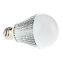 E27 7W 560-630LM 3000-3500K Warm White Light LED Ball (85-265V)