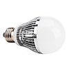 E27 7W 650-750LM 6000-6500K Natural White Light LED Ball Bulb (85-265V)