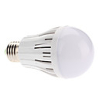 E27 7W 680-710LM 6000-6500K Natural White Light LED Ball Bulb (85-265V)