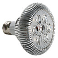 E27 7x1W 7-LED 630-680Lm 3000K Warm White Light Bulb 220V