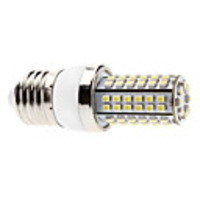 E27 80x3528 SMD 6000-6500K Natural White Light LED Corn Bulb (85-265V)