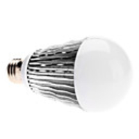 E27 8W 800-900LM 6000-6500K Natural White Light LED Ball Bulb (85-265V)