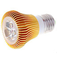 E27 G6 3-LED 240-Lumen Down Lamp - Warm White (80~265V)