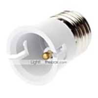 E27 to B22 B22 85-265 V Plastic Light Bulb Socket
