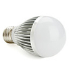 E27 White 6-LED Dimmer Ball Steep (55mm,  6W,  85-265V)