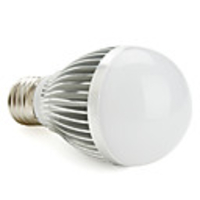 E27 White 6-LED Dimmer Ball Steep (55mm,  6W,  85-265V)