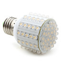 E27 White 89-LED Corn Light (6W 180-250V 400Lm)