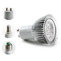 E27/E14/GU10 3-LED 270LM 3000K Warm White Light Spot Bulb (85-265V)