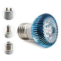 E27/E14/GU10 3-LED 270LM 6000K Natural White Light Spot Bulb (85-265V)