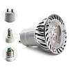 E27/E14/GU10 3-LED 270LM 6000K Natural White Light Spot Bulb (85-265V)