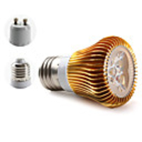 E27/GU10 3-LED 450LM 6000K Natural White Light Spot Bulb (85-265V)