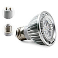 E27/GU10 5-LED 450LM 6000K Natural White Light Spot Bulb (85-265V)