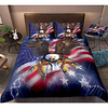 Eagle Print 3-Piece Duvet Cover Set Hotel Bedding Sets Comforter Cover with Soft Lightweight Microfiber,  Include 1 Duvet Cover,  2 Pillowcases for Double/Queen/King(1 Pillowcase for Twin/Single) miniinthebox