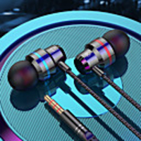 Earbuds for Mp3 e-Book Radio with Mic Wired Earphones In-ear 3.5mm Bass Phone Earphone Headset For Huawei Vivo Millet