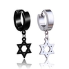 Earrings Holiday Wedding Birthday Romantic Earrings Jewelry Black / White For Date Street Festival 1pc