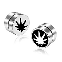 Earrings Holiday Wedding Birthday Romantic Earrings Jewelry Black / White For Date Street Festival 1pc