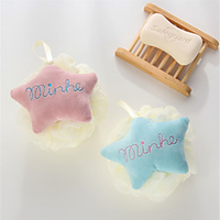Easy to clean Cleaning Bath Ball Pentagram Convenient With Lanyard Stars 1 pcs Bathroom Blue Blushing Pink miniinthebox