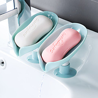 Easy to Install Soap Dish with Drain,  Soap Holder,  SAver,  Easy cleaning,  Dry,  Stop Mushy Soap Basis Pure Color Irregular 1 pcs Bathroom Green miniinthebox