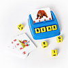 Educational Flash Card Educational Toy Matching Letter Game Picture Word Matching Game Educational Learning Games Letter Spelling Letter Reading Game Improve Memory ABS Resin Kid