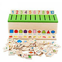 Educational Flash Card Educational Toy Math Toy Shape Sorter Toy 1 pcs compatible Legoing Classic Boys