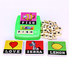 Educational Flash Card Plastic Kids Cute Easy to Carry Youth 1 pcs 6-12 Y