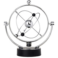 Educational Toy Perpetual Motion Orbital Stress and Anxiety Relief Office Desk Toys Metalic Boys