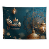 Eid Mubarak Islamic Muslim Ramadan Wall Tapestry Art Decor Blanket Curtain Hanging Home Bedroom Living Room Decoration Polyester Castle Chandelier miniinthebox
