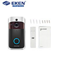 EKEN V5 Smart WiFi Video Doorbell Camera Visual Intercom With Chime Night vision IP Door Bell Wireless Home Security Camera