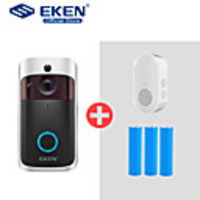 EKEN V5 Smart WiFi Video Doorbell Camera Visual Intercom With Chime Night vision IP Door Bell Wireless Home Security Camera