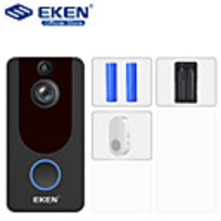 EKEN V7 HD 1080P Smart WiFi Video Doorbell Camera Visual Intercom Night vision IP Door Bell Wireless Security Camera