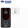 EKEN V7 HD 1080P Smart WiFi Video Doorbell Camera Visual Intercom Night vision IP Door Bell Wireless Security Camera