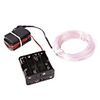 EL Wire Neon Light with Battery Box (10 Meter, White)