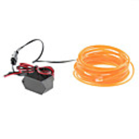 EL Wire Neon Light (Yellow, 5 m x 2.3mm)