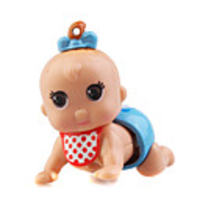 Electric Crawling Doll-Blue