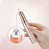 electric eyebrow hair remover epilator - electric eye brows hair removal trimmer for women,  nose and brows shaver razor with led light