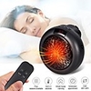 Electric Heater Desktop Heating Warm Air Fan Home Office Wall Handy Air Heater Bathroom Radiator Warmer Fan