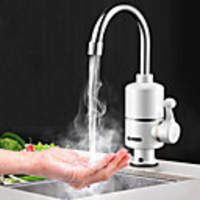 Electric Kitchen Water Heater Tap Instant Hot Cold Heating Water Faucet Instantaneous Heater Faucet