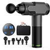 Electric Muscle Massage Gun Sport Therapy Massager Body Relaxation Pain Relief Slimming Shaping Massager 6 Heads With Bag