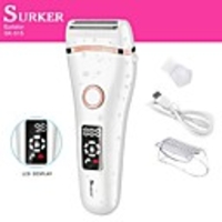 Electric Razor Painless Lady Shaver For Women Bikini Trimmer For Whole Body Waterproof USB Charging LCD Display Wet Dry Using