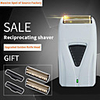 Electric Shaver for Men Twin Blade professional Reciprocating Cordless Razor USB Rechargeable Shaving Machine Barber Trimmer