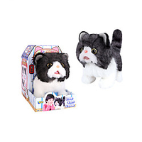 Electric Toys Stuffed Animal Plush Toy Cat Gift Singing Dancing Walking Interactive PP Plush Imaginative Play,  Stocking,  Great Birthday Gifts Party Favor Supplies Boys and Girls Kid