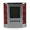 Electronic Gift Multifunctional Penholder Calendar With Colorful Light