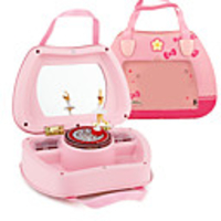 Electronic Organ Ballerina Music Box Musical Jewellery Box Music Box Dancer Ballet Dancer Music Electro Luminescent Sound Unique Women