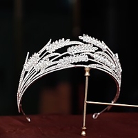 Elegant Luxurious Alloy Tiaras with Rhinestone 1 Piece Wedding / Party / Evening Headpiece miniinthebox