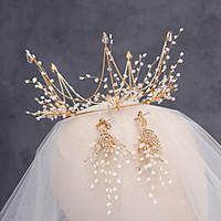 Elegant Bridal Alloy Headpiece with Crystals 1 set Wedding / Special Occasion Headpiece miniinthebox